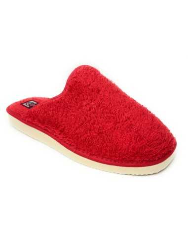 Rizo Puntera Cerrada Señora Rojo