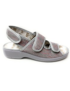 3 Velcros Gris