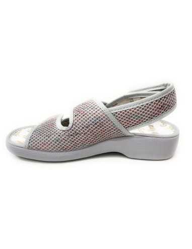 3 Velcros Gris
