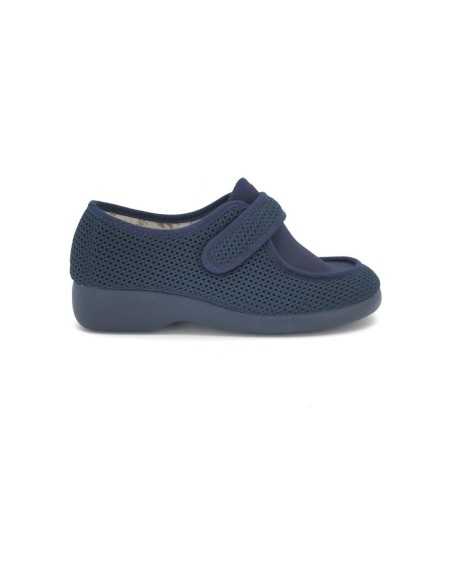 Garzón Velcro Azul