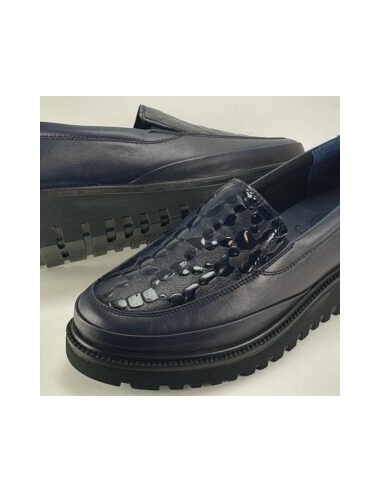Erase Zapato Negro Piel