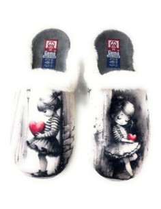 G.G Plantilla Niña Corazón