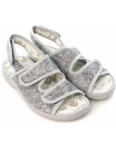 Garzon 3 velcros gris