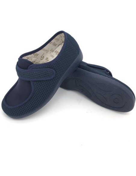 Garzón Velcro Azul